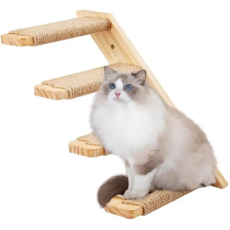 Tutumi Beige Wall Steps For Cats 332496 Large