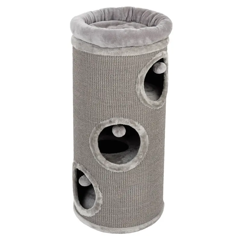 Zooplus Exclusive Diogenes Scratching Barrel - L - Grey