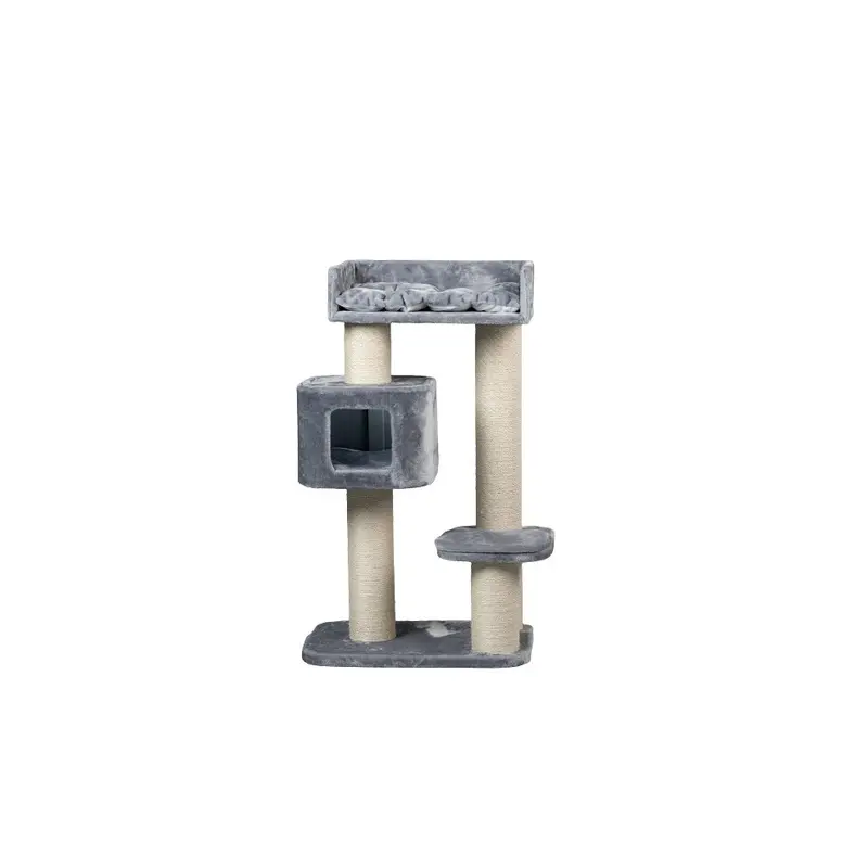 Rhr Quality Light/Grey Rhrquality Cat Tree Devon Rex Large