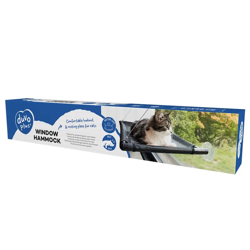 Duvoplus Noir Window Hammock For Cats