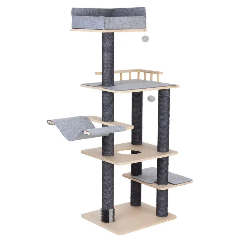 Modern Living Jardine Scratching Tree - Grey
