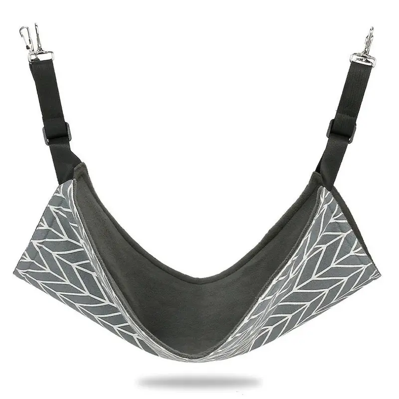 Gray (Gray) Cat Hanging Beds Pet Litter Hammock Winter Warm Mat House For Pet Small