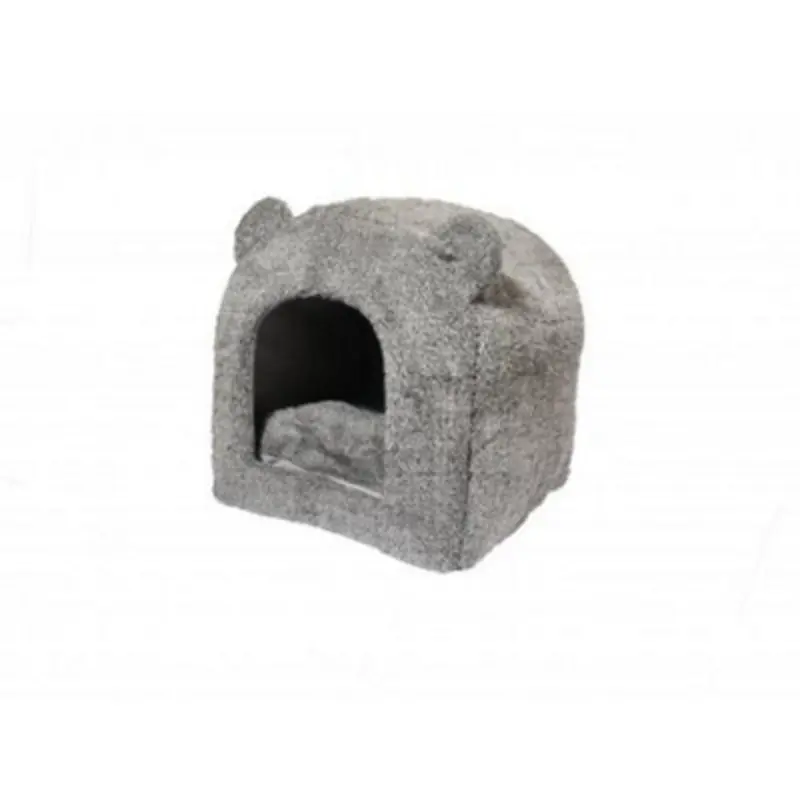 Rosewood Grey Winks Cat Hooded Bed Teddy Bear 38X38cm Size 40