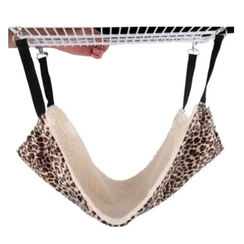 Cat hammock bed house pet iron cage