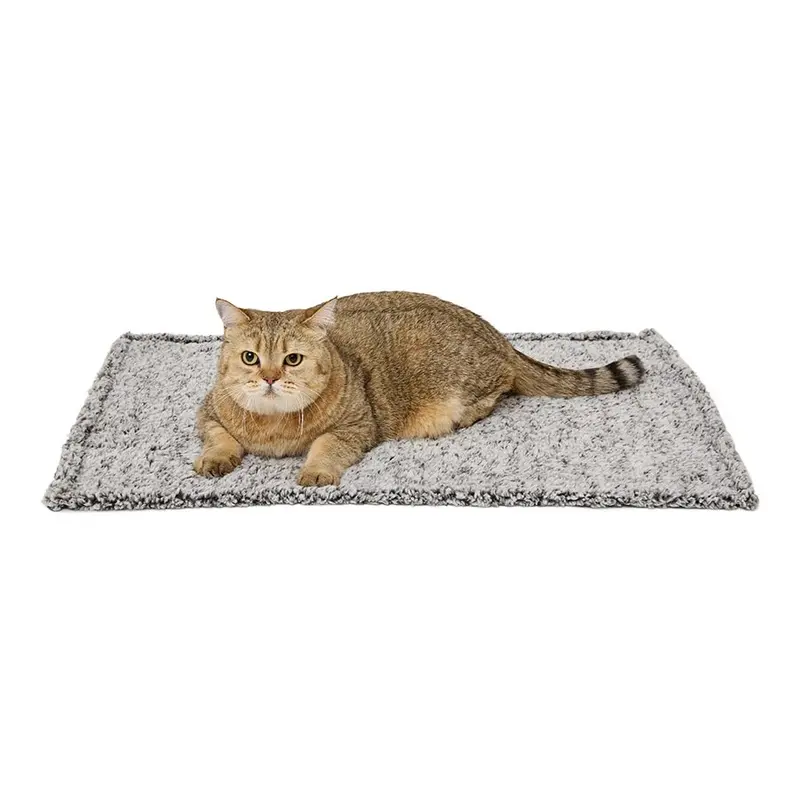 Pets At Home Marl Cat Blanket Grey