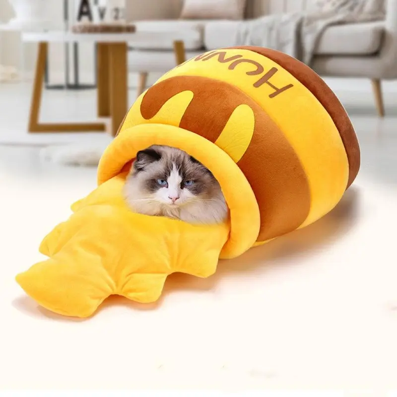 Pets Villa Honey Pot Pet Bed Small