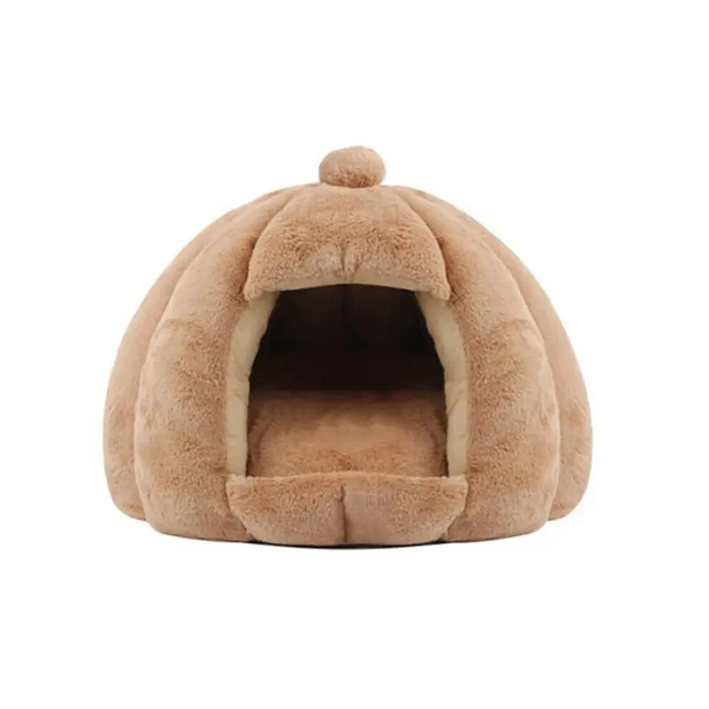 New Greenzech Cat Bed Pp Cotton Cozy Cave Enclosed Pet Bed Pet Kennel