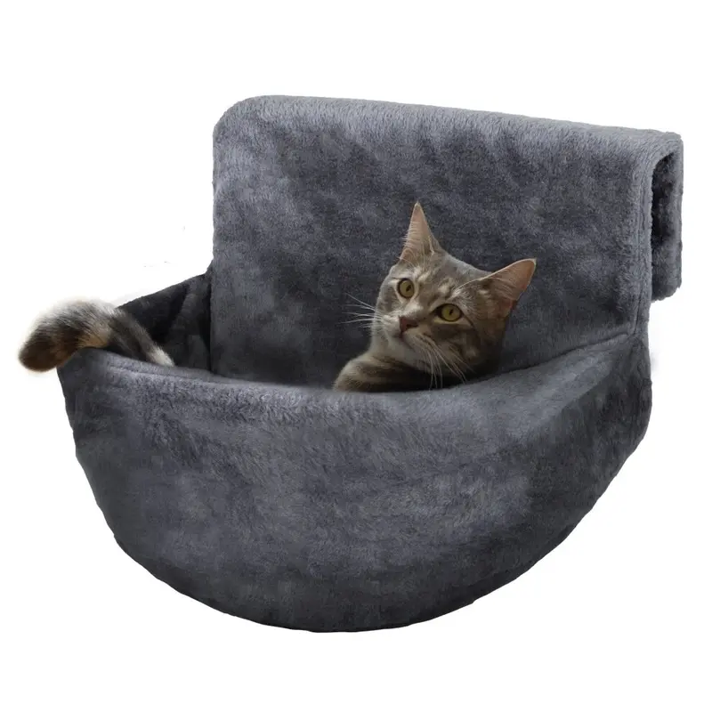 Petlicity Grey Deluxe Radiator Cat Bed