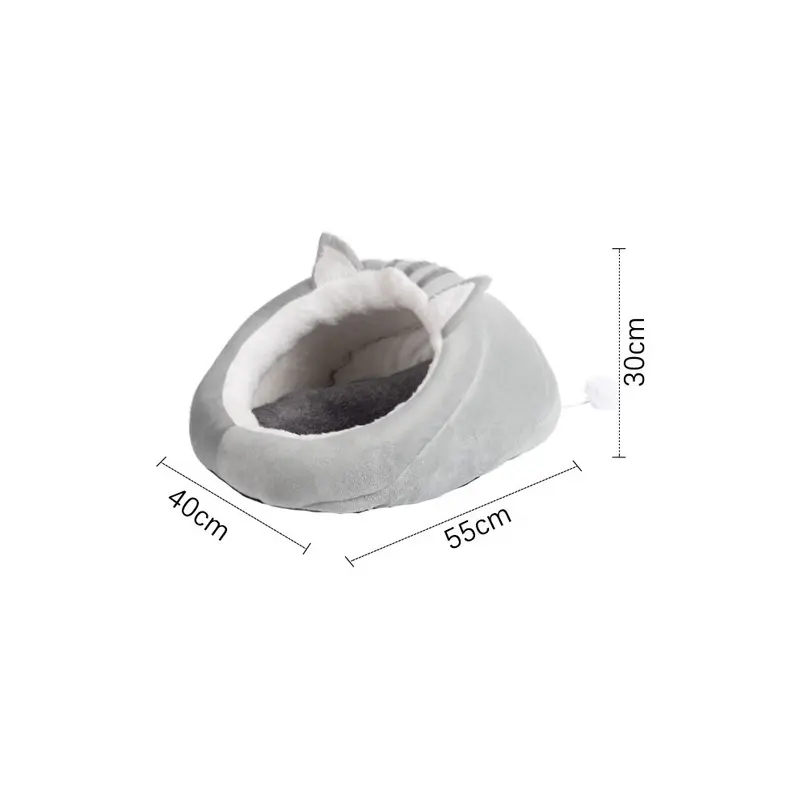 (L) Ear Cat And Slipper Nest Semienclosed Cat House Warm Pet Products Allseason