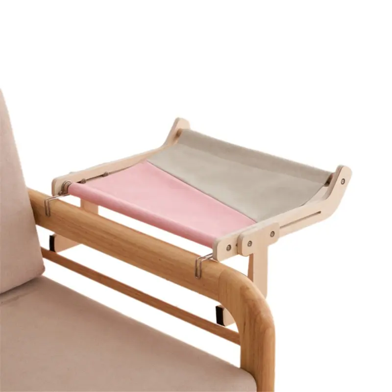 Gray/Pink Cat Hammock Universal Cat Hammock For All Seasons