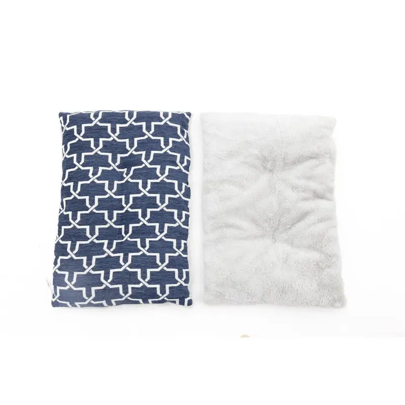 Livinluxury Blue (Cat Cushion X 53Cm, ) Petra Luxury Soft Cat Pillow 36Cm