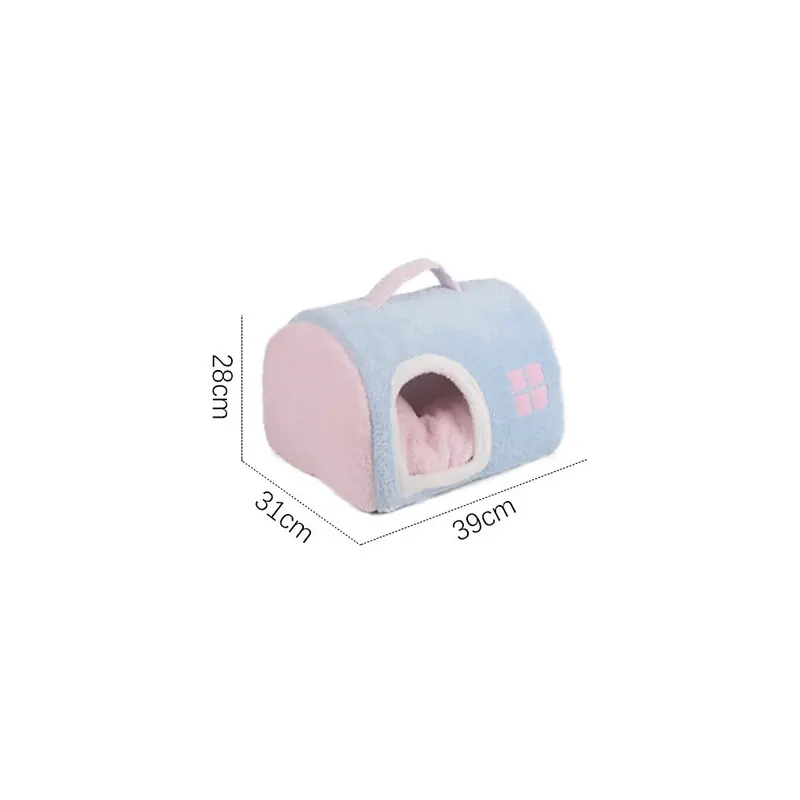 (S) New Pet Supplies Handheld Cat Nest Warm All Seasons Anti Slip Soft Comfortable
