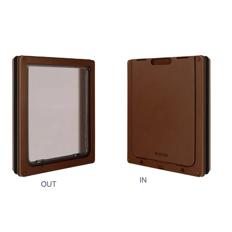 New Pet Mate Dog Mate Dog Door 216B Brown Large
