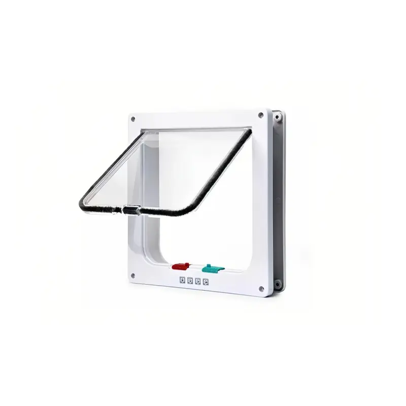 Jaoyeh Pet Cat Door Dog Door Two-Way Entrance And Exit Door Opening Extra Large