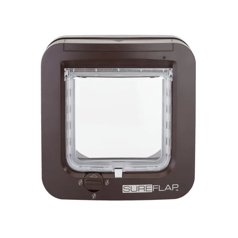 Sure Petcare Sureflap Microchip Cat Flap - Brown