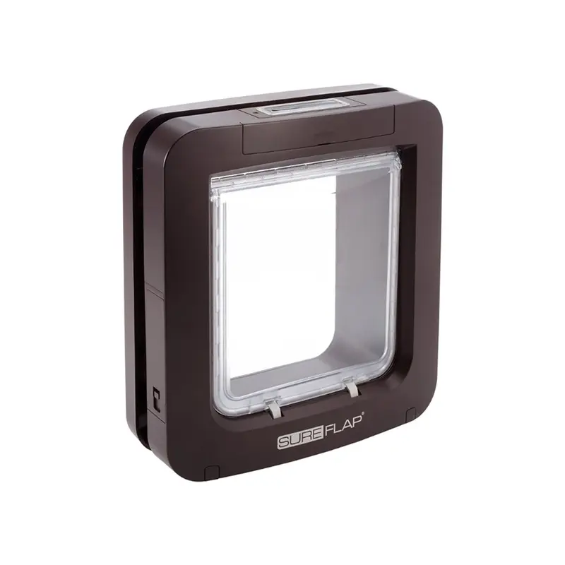 Sureflap Microchip Pet Door For Cats & Small Dogs Brown