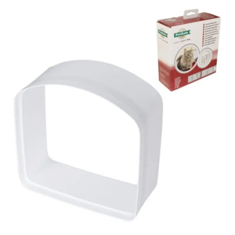 Petsafe White Pac54-16248 Deluxe Cat Flap Tunnel