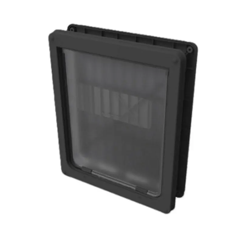 Dog Mate Dark/Grey Dog Door Large