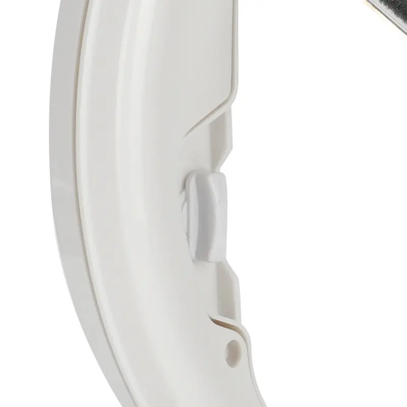 White Twoway In Out Pet Dog Cat Flap Magnet Door Round Plastic Doorway Supply Color