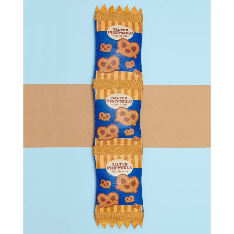 Super Firehose Pretzel Squeaky Dog Toy