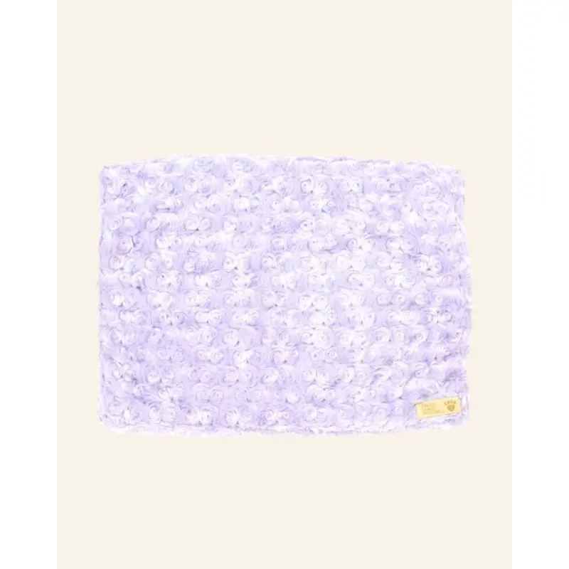 French Lavender Curly Sue Dog Plush Blanket (Made in the USA)