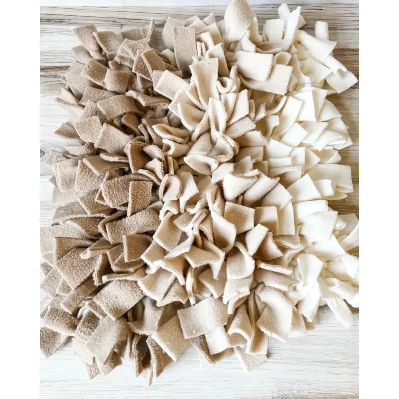 Interactive Nosework Dog Snuffle Mat in Toasted Coconut (Made in the USA)