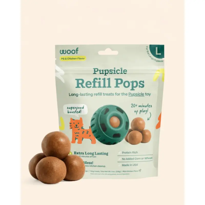 Long Lasting Pupsicle Refill Pops (Made in the USA)