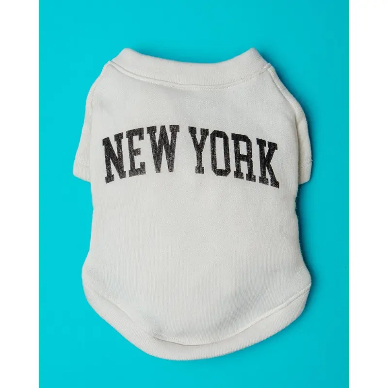 "New York" Pet Sweatshirt (Made in the USA)