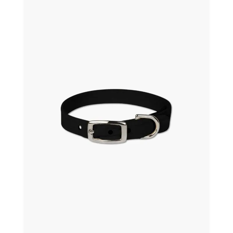 Ultrasuede Small Dog Collar in Black or Lavender (Made in the USA) (FINAL SALE)