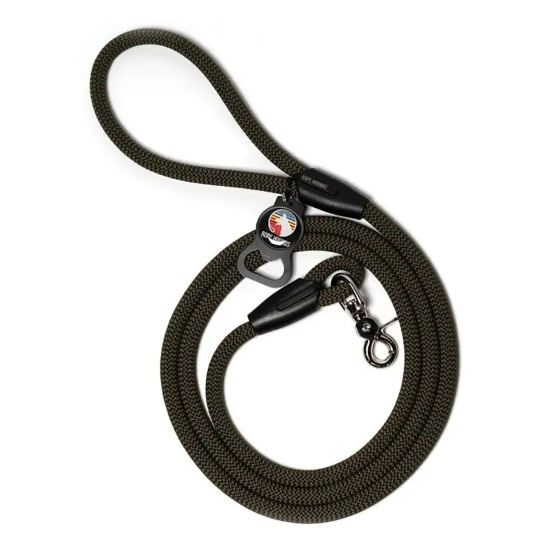 Classic Dog Leash in Mossy Earth (Made in the USA)