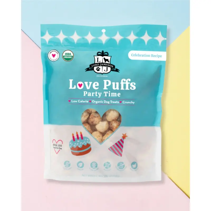 Crispy Party Time Organic Dog Treats