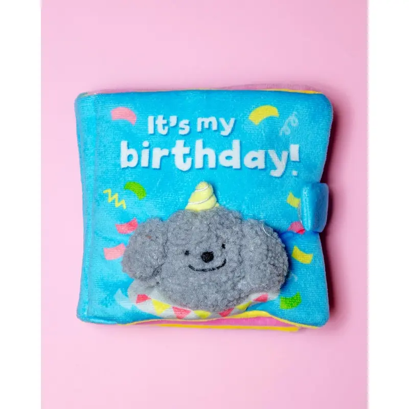 My Birthday Dog Nosework Plush Book Toy