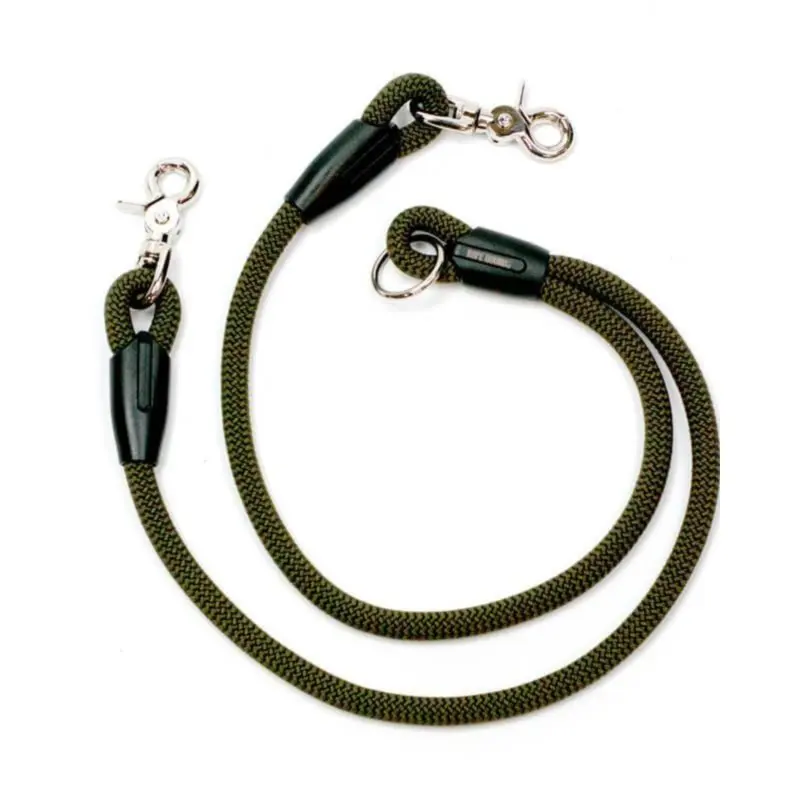 Splitter Dog Leash in Mossy Earth (Made in the USA)