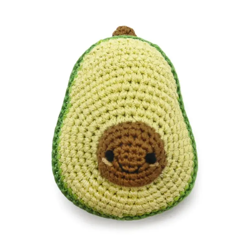 Avocado Organic Knit Dog Toy