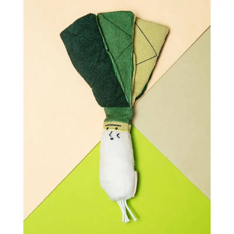 Green Onion Nosework Dog Toy