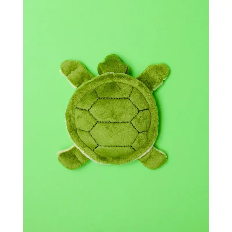 Shelly Turtle Squeaky Dog Plush Toy