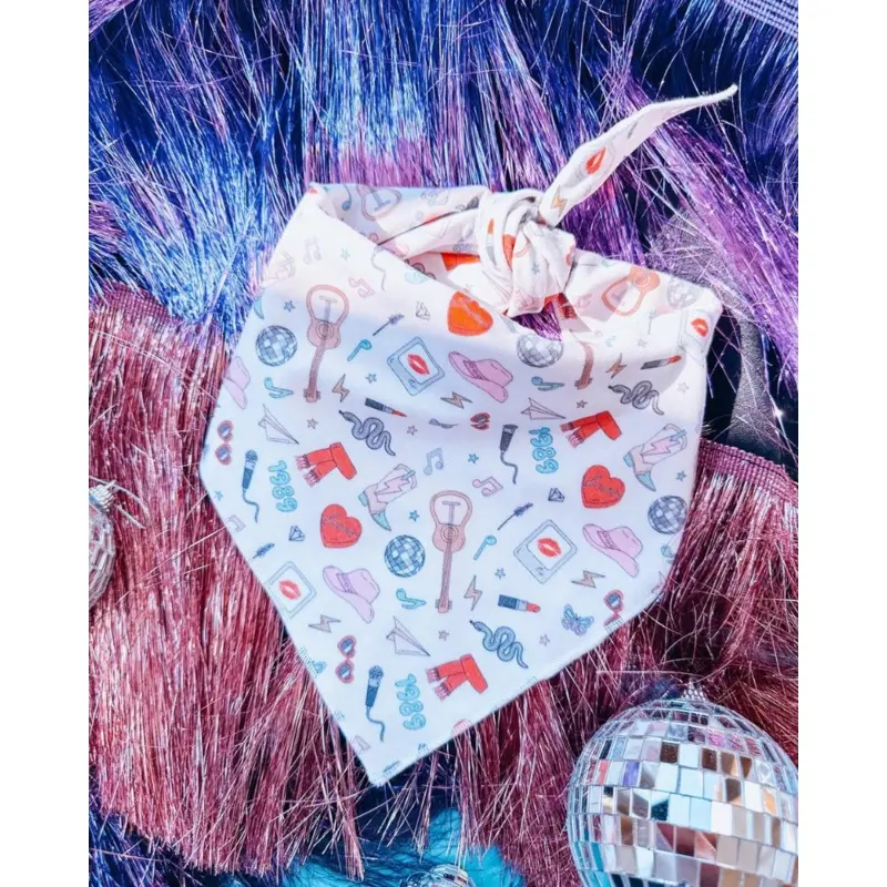 Swiftie Dog Bandana (Made in the USA)