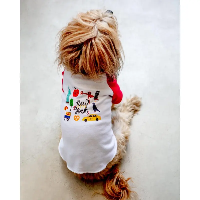 *New York City* Graphic Dog T-Shirt