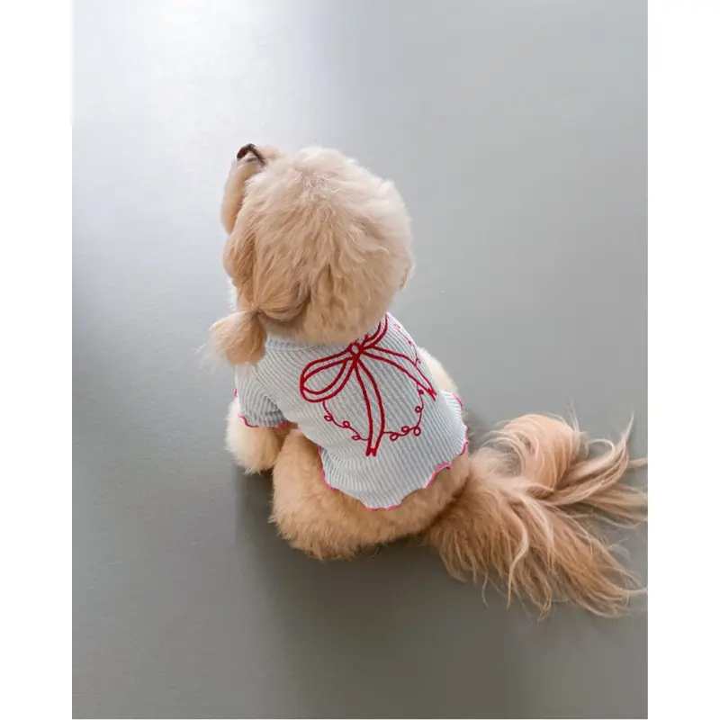 Coquette Bow Dog T-Shirt
