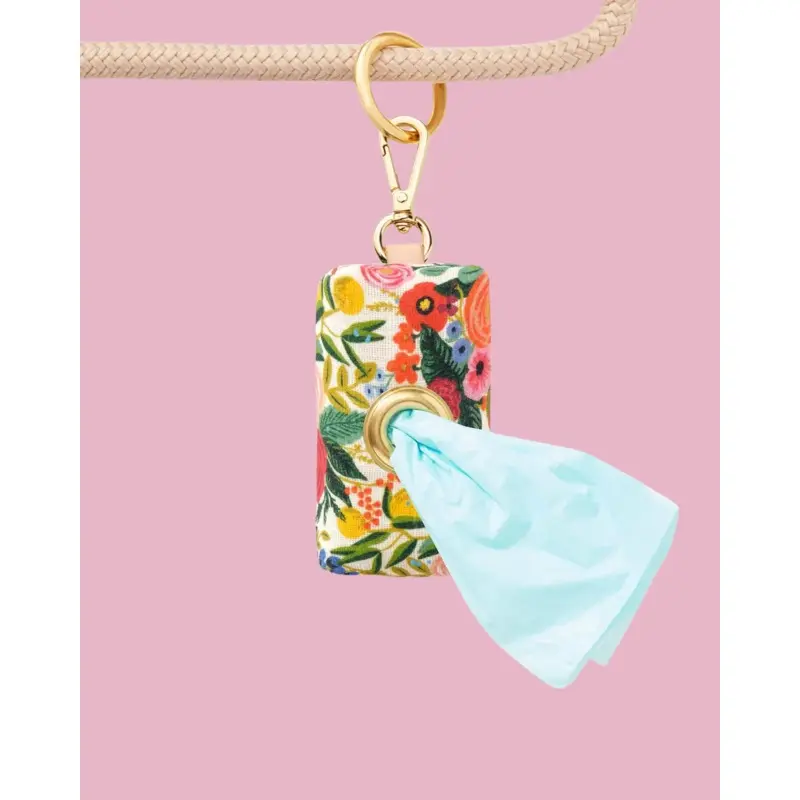 Rifle Paper Co x TFD Garden Party Poop Bag Dispenser (Made in the USA)
