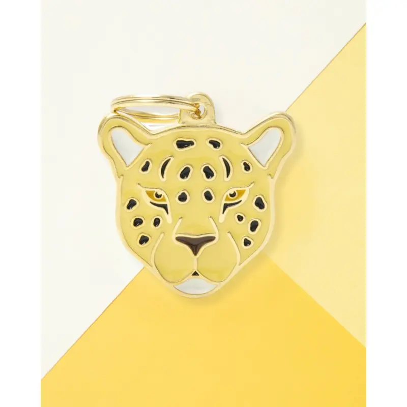 Spotted Leopard Custom Pet ID Tag