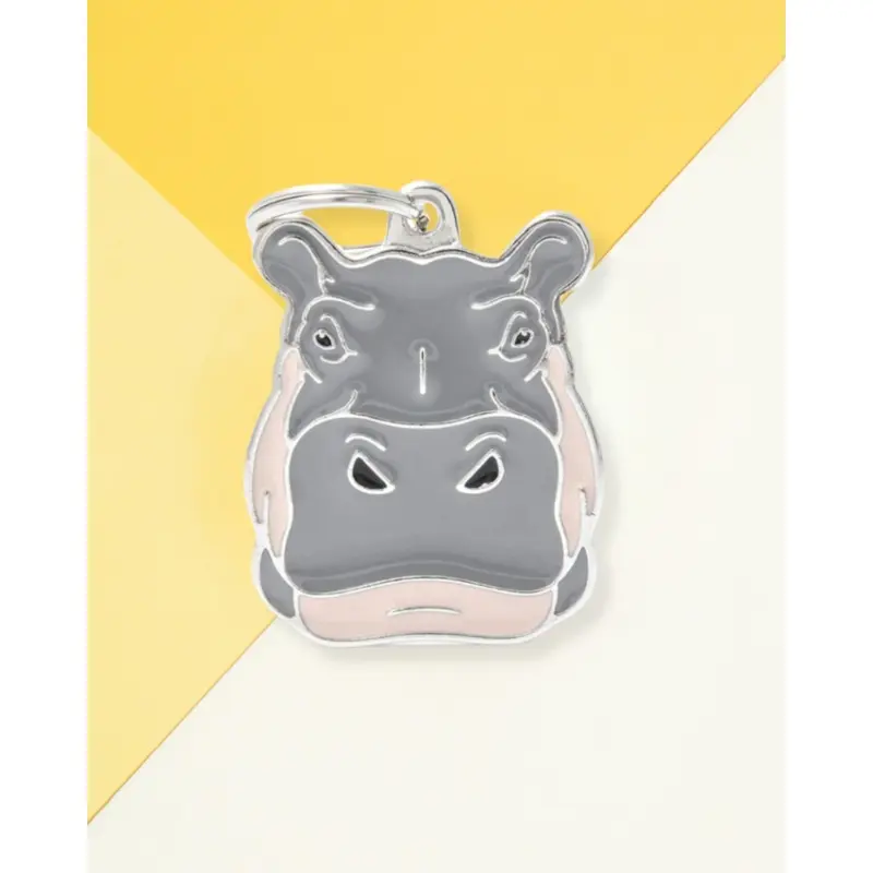 Totally Hippo Custom Pet ID Tag