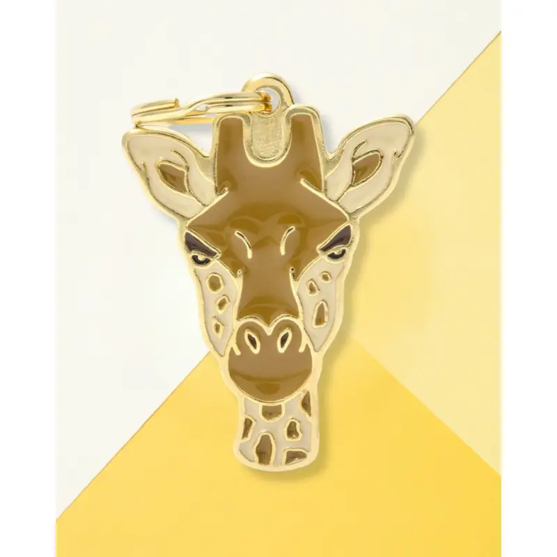 Wild Giraffe Custom Pet ID Tag