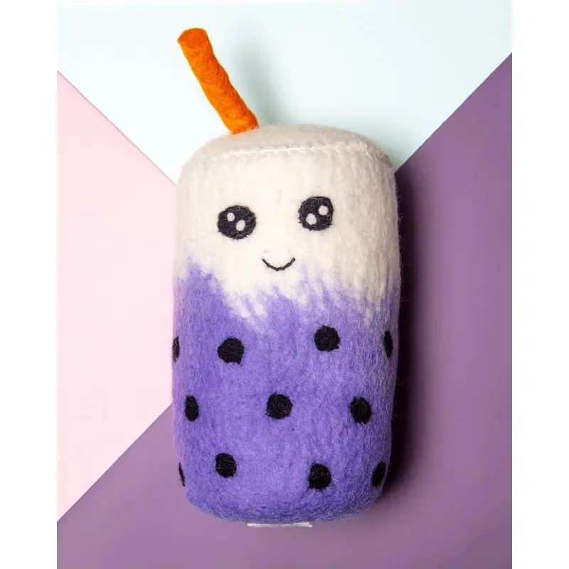 Wool Bubble Tea Dog Toy (FINAL SALE)