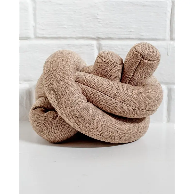 NouNou Interactive Crinkle Dog Toy in Tan