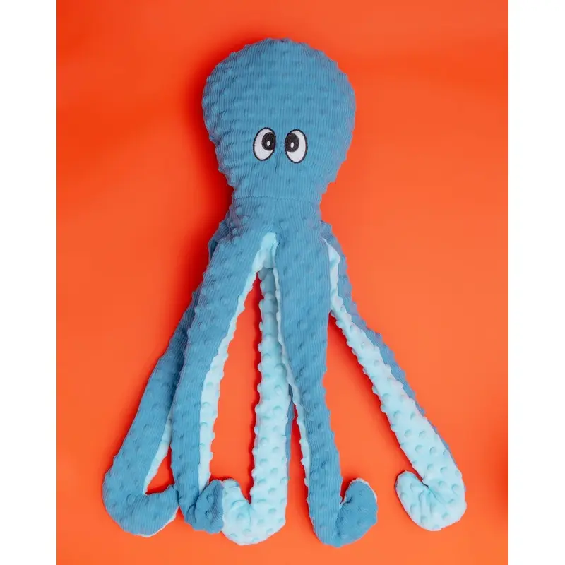 Dotty the Octopus Squeaky Plush Dog Toy (26")