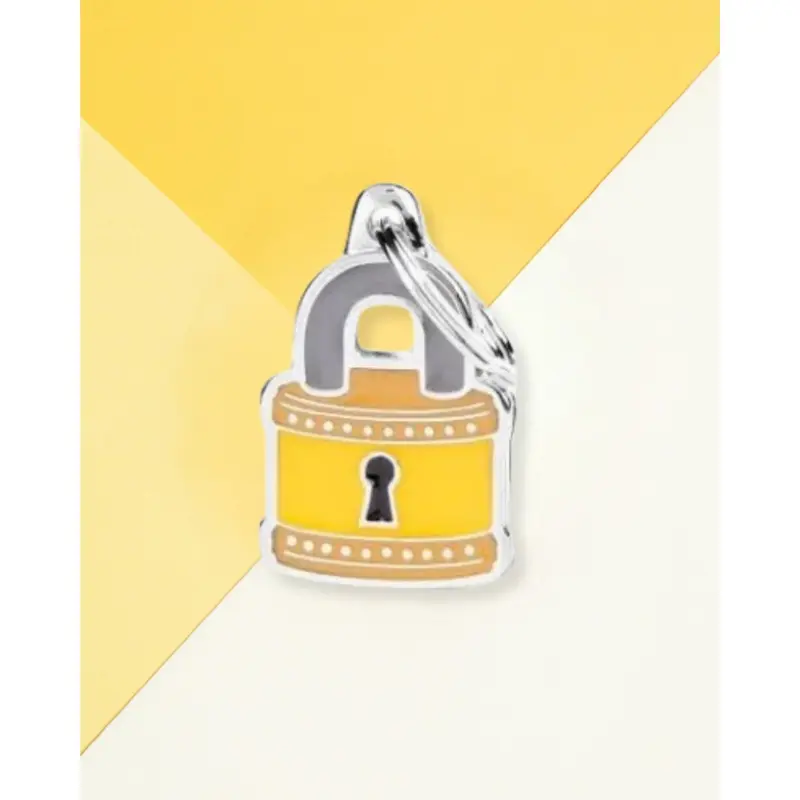 Padlock Custom Pet ID Tag