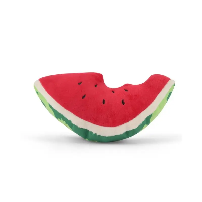 Wagging Watermelon Plush Dog Toy
