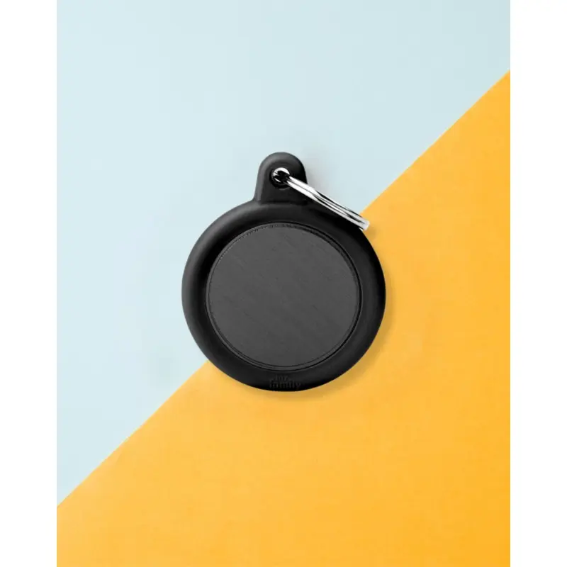 Hushtag Circle Custom Pet ID Tag