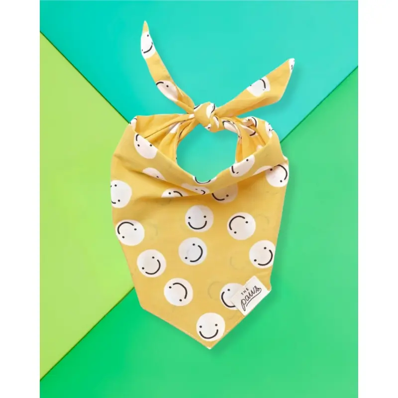 Smiley Friends Dog Bandana (FINAL SALE)